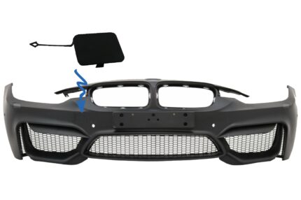 Tow Hook Cover suitable for Front Bumper M4 Design BMW 3 Series F30 F31 (2011-2018)