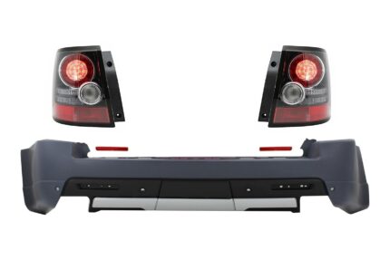 Rear Bumper with LED Taillights suitable for Land Range Rover Sport L320 (2005-2013) Facelift Autobiography Design