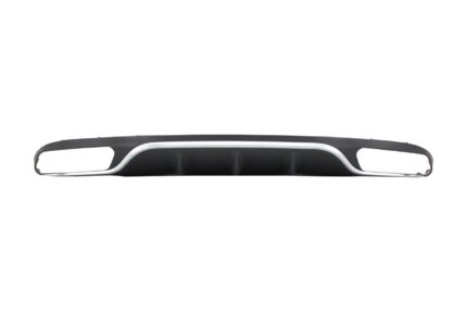Rear Bumper Air Diffuser suitable for Mercedes E-Class W213 S213 Standard (2016-2019) E63 Design Chrome Edition