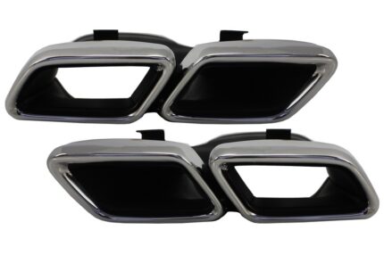Exhaust Muffler Tips for Mercedes C-Class W205 S205 C205 A205 GLE C292 E-Class W213 S-Class W222 GLE W166 GLC W253 X253 C253 C217 (2014-up)