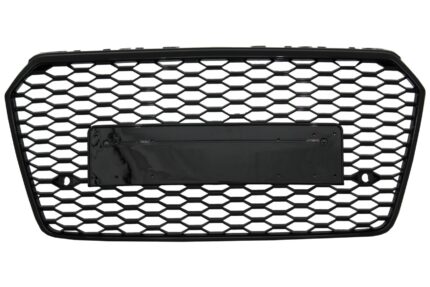 Front Grille suitable for Audi A7 4G Facelift (2015-2017) RS7 Design Piano Black