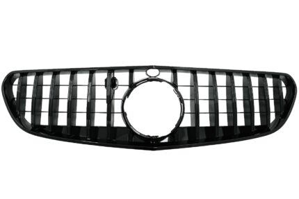 Central Grille suitable for Mercedes S-class Coupe C217 (2014-2017) Cabrio A217 (2015-2017) GT-R Panamericana Design Black