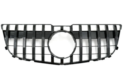 Front Grille suitable for Mercedes GLK-Class X204 Facelift (2013-2015) GT-R Panamericana Design Piano Black