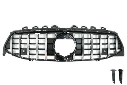 Front Grille suitable for Mercedes CLA X118 C118 (2019-up) GT-R Panamericana Design Chrome
