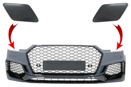 SRA Covers Front Bumper suitable for AUDI A4 B9 8W Limousine Avant (2016-2018) Quattro RS4 Design