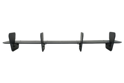 Rear Bumper Extension Splitter for Diffuser suitable for VW Golf 7.5 Facelift GTI (2017-2020) Black