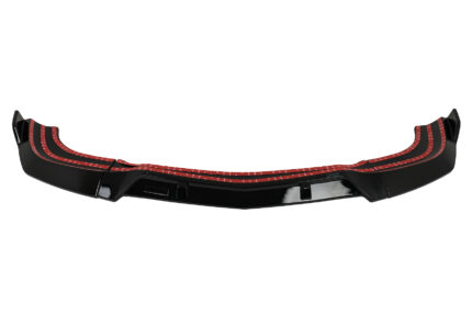 Front Bumper Lip suitable for Mercedes C-Class W204 S204 C204 Facelift (2011-2015) Piano Black