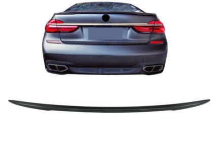 Trunk Spoiler suitable for BMW 7 Series G12 (2015-02.2019) M Sport Design Piano Black