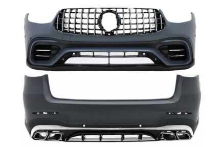 Body Kit suitable for Mercedes GLC SUV Facelift X253 (2020-Up) GLC63 Design Chrome