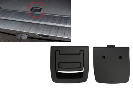 Interior Rear Trunk Mat Floor Carpet Handle Black suitable for BMW 5 Series E61 (2003-2010) X5 E70 (2007-2013) X6 E71 E72 (2008-2015)