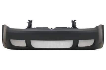 Front Bumper suitable for VW Golf IV 4 MK4 (1997-2004) R32 Look Chrome Lower Grilles