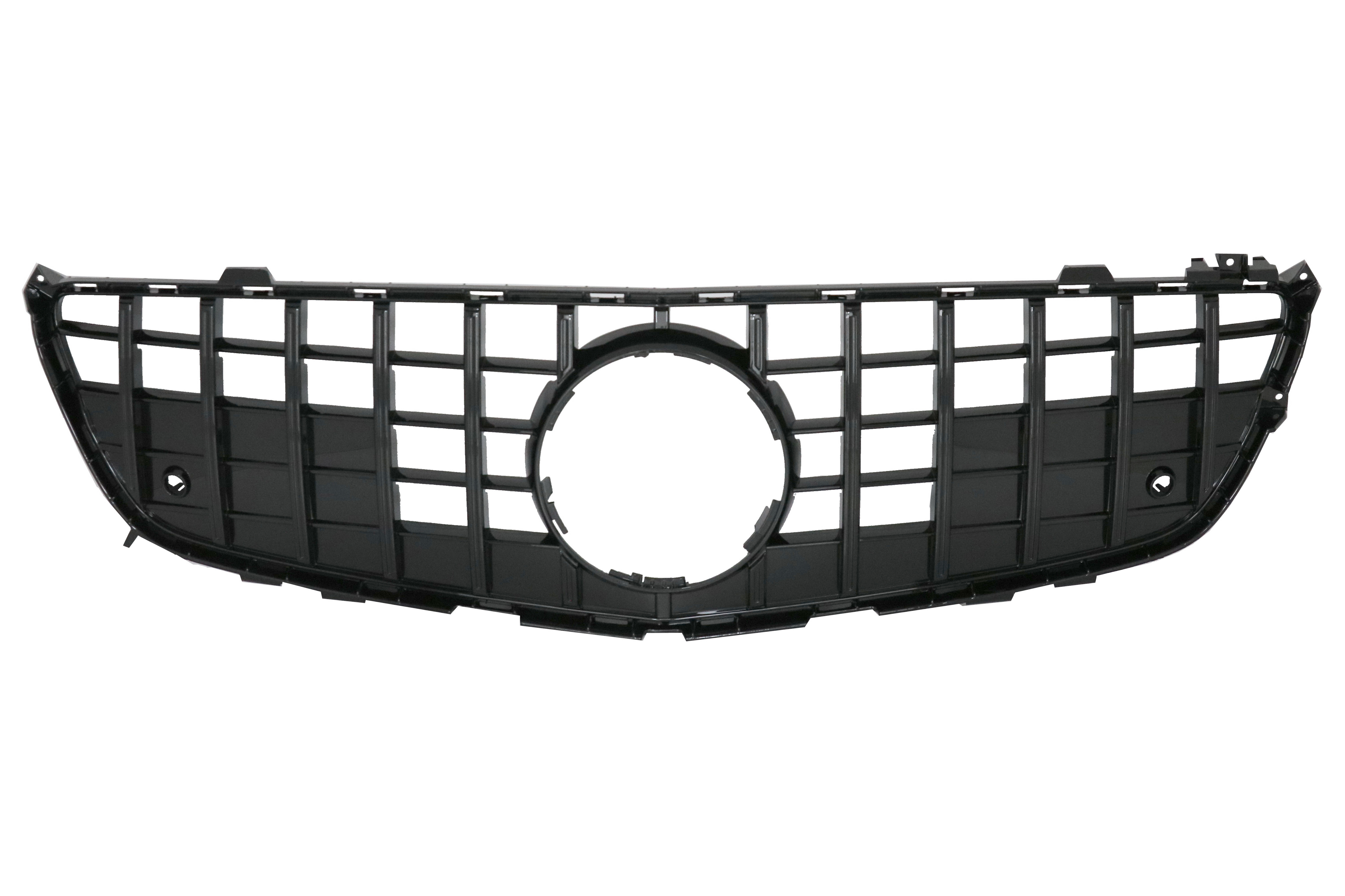 Front Grille suitable for Mercedes SL-Class R231 (2012-2016) GT-R Panamericana Design Black