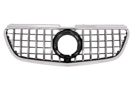 Central Grille suitable for Mercedes Vito (W447) (2020-up) GTR Panamericana Design Black Chrome