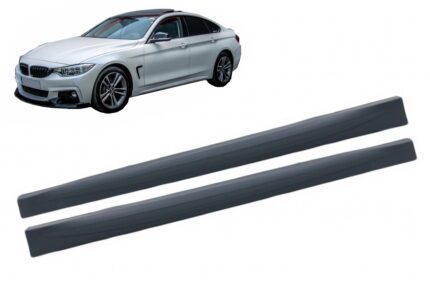 Side Skirts suitable for BMW 4 Series F36 Gran Coupe (2013-2019) M4 Design