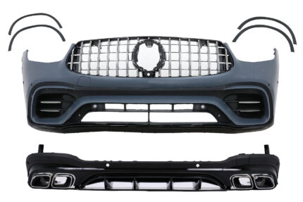 Body Kit suitable for Mercedes GLC Coupe Facelift C253 Sport Line (2020-Up) GLC63 Design