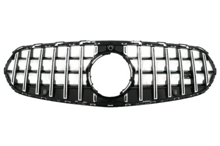 Front Grille suitable for Mercedes C-Class W206 Sedan S206 T-Modell (2021-Up) GT-R Panamericana Design Chrome