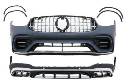 Body Kit suitable for Mercedes GLC SUV Facelift X253 (2020-Up) GLC63 Design Chrome