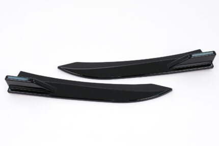 Rear Bumper Flaps Side Fins Flics suitable for BMW 3 Series F30 F31 (2011-2019) Piano Black