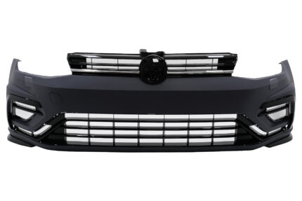 Front Bumper suitable for VW Golf VII 7 (2013-2017) 7.5 Facelift R-Line Design