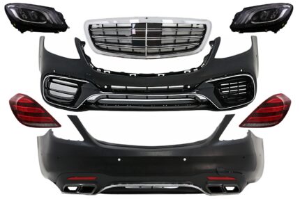 Complete Body Kit suitable for Mercedes S-Class W222 Facelift (2013-06.2017) S63 Design