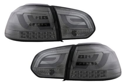 LED Bar Taillights suitable for VW Golf 6 VI (2008-2013) Smoke