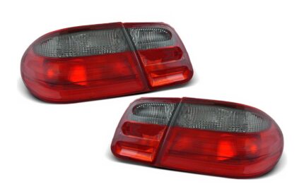 Taillights suitable for MERCEDES E class W210 Limousine (1995-03.2002) Red/Smoke