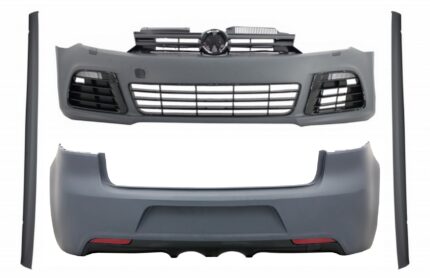 Complete Body Kit suitable for VW Golf VI 6 Mk6 (2008-2013) R20 Look with Side Skirts