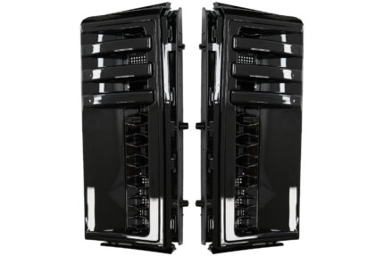 Side Vents suitable for Land Range Rover Vogue III L322 (2002-2012) Grilles Autobiography Design Piano Black