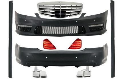 Complete Facelift Body Kit suitable for Mercedes S-Class W221 LWB (2005-2009)