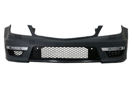 Front Bumper suitable for Mercedes C-Class W204 S204 C204 (2007-2015) Facelift C63 Design