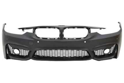 Front Bumper suitable for BMW 3 Series F30 F31 Non LCI & LCI (2011-2018) M3 Sport EVO Design With Housing Fog Lights