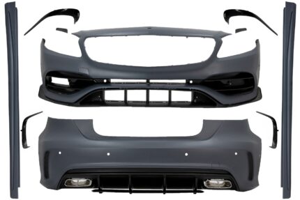 Complete Body Kit suitable for Mercedes A-Class W176 (2012-2018) Facelift A45 Design