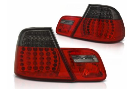 LED Taillights suitable for BMW 3 Series E46 Coupe 2D (04.2003-2005) Red Smoke
