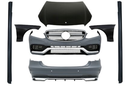 Body Kit suitable for Mercedes E-Class W212 Facelift (2013-2016) E63 Design Side Skirts