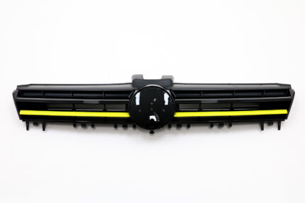 Central Grille suitable for VW Golf 7 VII (2012-2017) R400 Design Yellow Insertions
