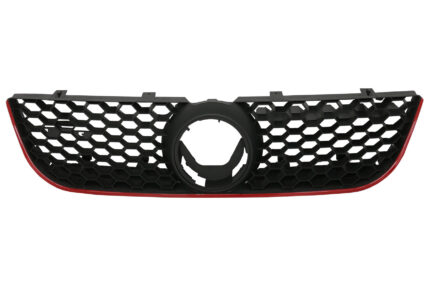 Front Central Sport Grille suitable for VW Polo 9N 9N3 (2006-2009) Honeycomb GTI Design