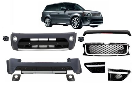 Body Kit suitable for Land Range Rover Sport L320 Facelift (2009-2013) Autobiography Design Black Grille Edition
