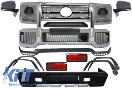 Complete Conversion Retrofit Body Kit suitable for Mercedes G-Class W463 (1989-2018) G63 G65 Design
