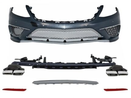 Body Kit suitable for Mercedes S-Class W222 Sport Line Package (2013-06.2017) S63 Design