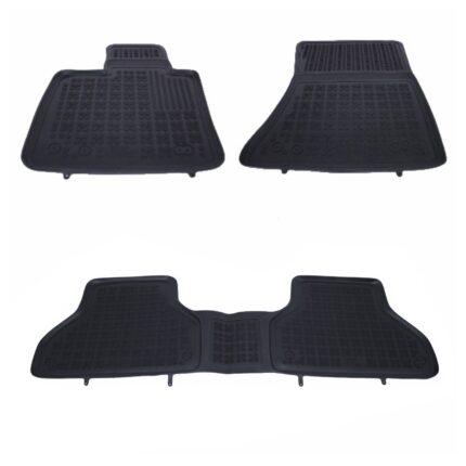 Floor mat Rubber Black suitable for BMW X5 E70 2006-2013, X6 E71 2008-2014