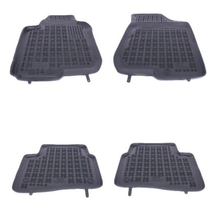 Floor mat Rubber Black HYUNDAI i30 2007-2012; suitable for KIA Cee'd , Cee'd SW 2007-2012, ProCee'd 2006-2013