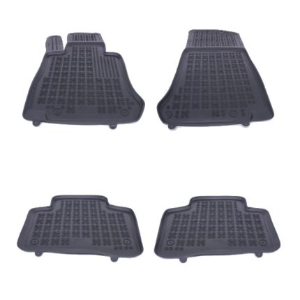Floor mat rubber suitable for Mercedes GLC SUV X253 GLC Coupe C253 (2015-) Black