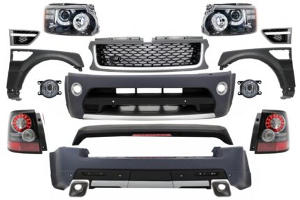 Conversion Retrofit Body Kit suitable for Land Range Rover Sport L320 Facelift (2009-2013) Autobiography Design