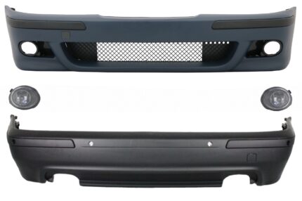 Body Kit suitable for BMW 5 Series E39 (1995-2003) M5 Design with Fog Lights Chrome