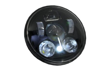 5.75 Inch Motorcycle CREE LED Headlight Angel Eye Halo DRL