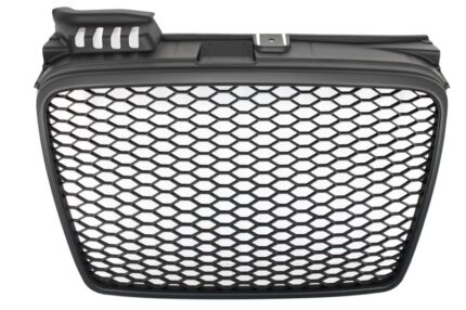 Badgeless Front Grille suitable for Audi A4 B7 (2004-2008) RS4 Design Matte Black