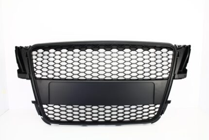 Badgeless Front Grille suitable for Audi A5 8T (2007-2011) RS Design Matte Black