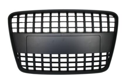 Badgeless Front Grille suitable for Audi Q7 4L (2006-2015) S-Line Matte Black