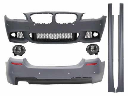 Body Kit suitable for BMW F10 5 Series (2011-2014) with Fog Light Projectors M-Technik Look