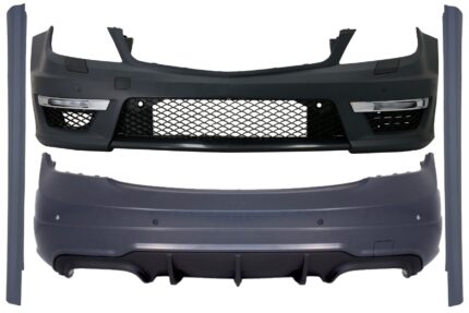 Body Kit suitable for Mercedes C-class W204 (2007-2015) Facelift C63 Design